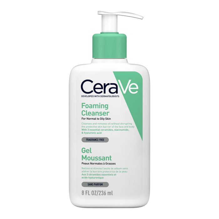 ژل فوم شستشوی صورت سراوی Cerave Foaming Cleanser