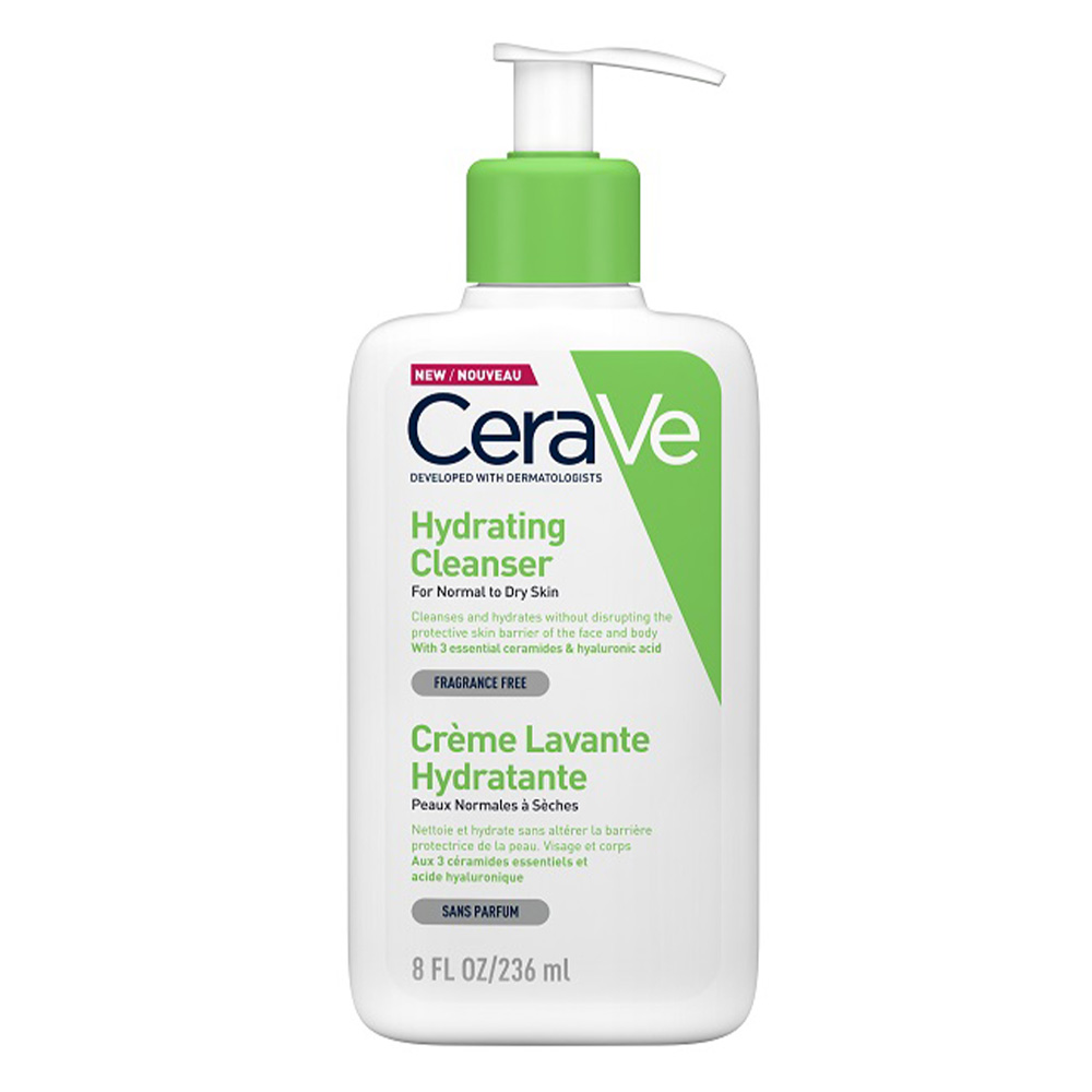 ژل شستشو سراوی hydrating cleanser حجم 473